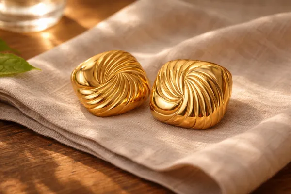 Golden_Elegant_Swirl_Stud_Earrings_For_Women