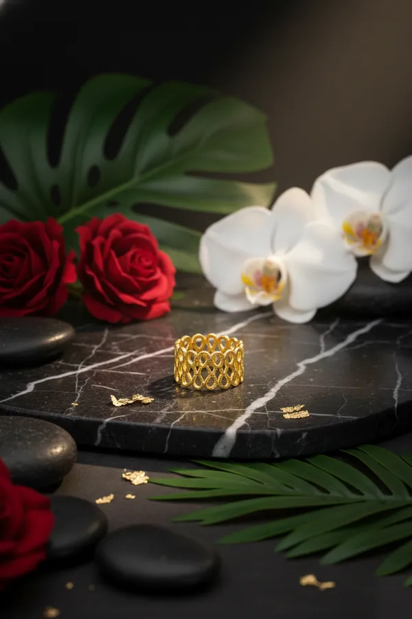 Gold_Plated_Openwork_Band_Ring_For_Women