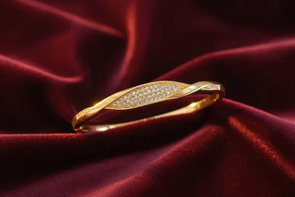 Golden_Twisted_Bangle_With_Crystal_Embellishments_For_Women