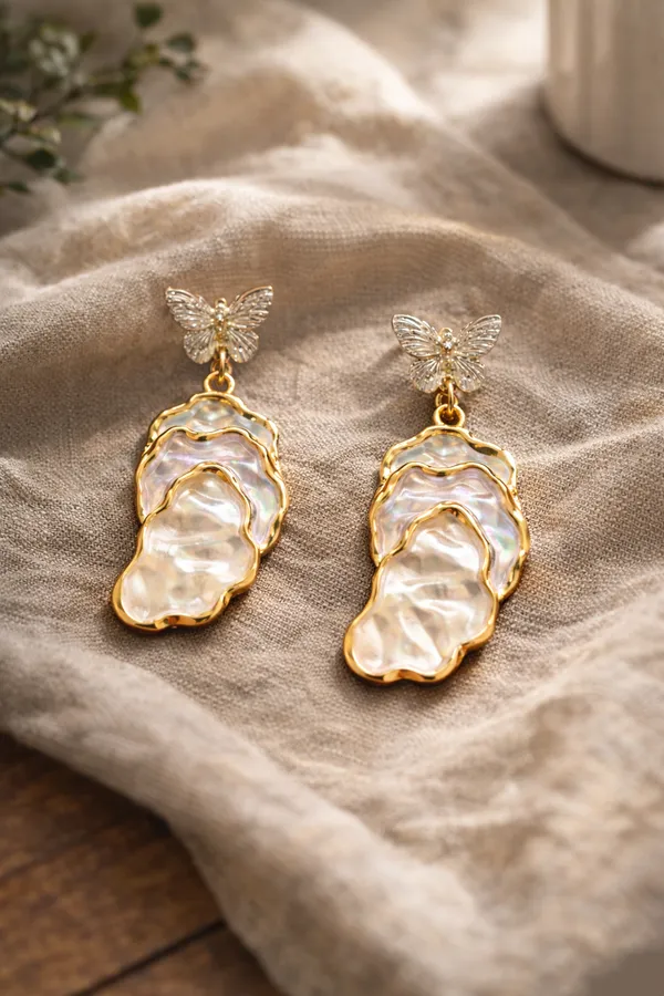 Off_White_Elegant_Butterfly_Pearl_Drop_Earrings_For_Women