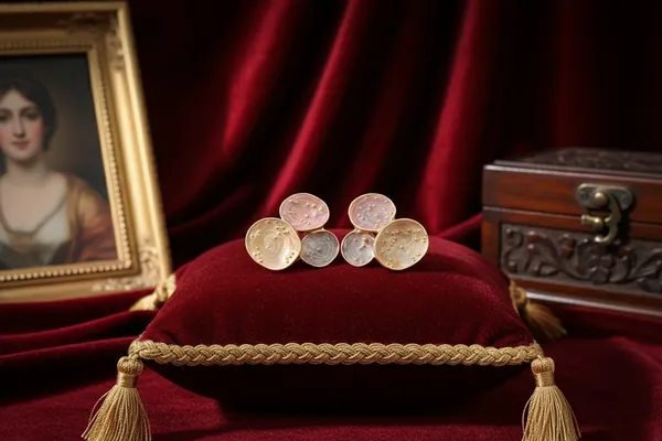 Pink_Multi_Circle_Resin_Stud_Earrings_With_Gold_Plating_For_Women