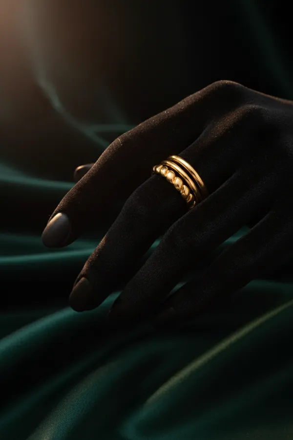 Golden_Braided_Triple_Band_Stackable_Ring_Set_For_Women