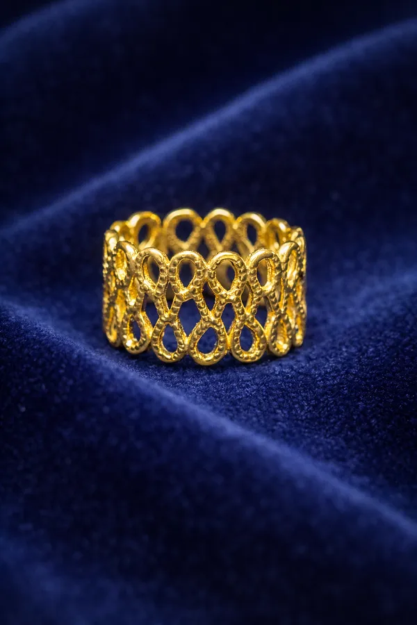 Gold_Plated_Openwork_Band_Ring_For_Women