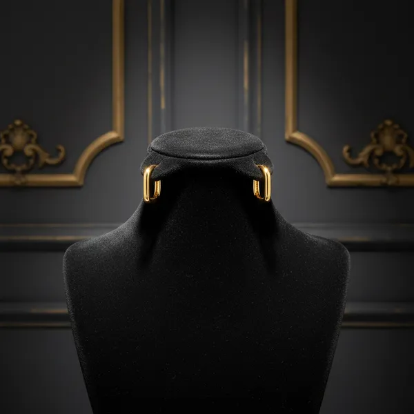 Golden_Elegant_Square_Hoop_Earrings_For_Women