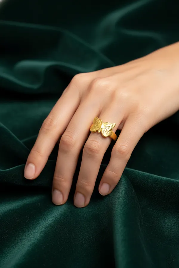 Gold_Plated_Butterfly_Ring_For_Women