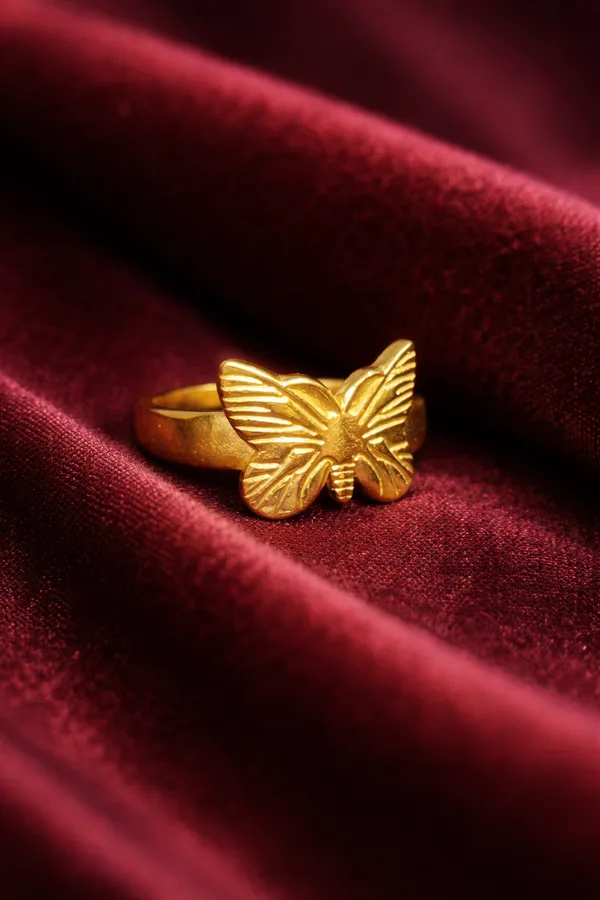 Gold_Plated_Butterfly_Ring_For_Women