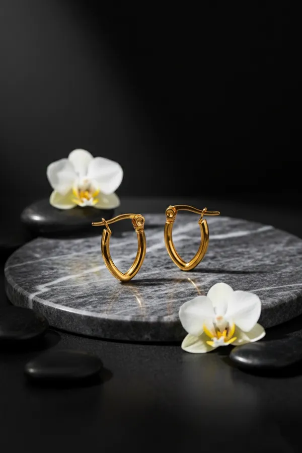 Golden_Classic_Gold_Plated_Oval_Hoop_Earrings_For_Women
