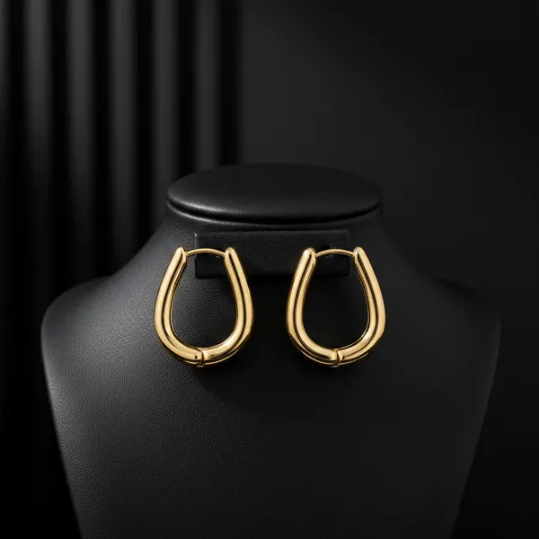 Gold_Plated_Horseshoe_Hoop_Earrings_For_Women