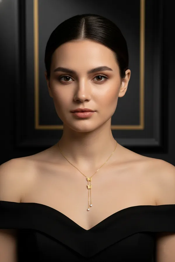 Gold_Plated_Butterfly_Lariat_Necklace_With_Crystal_Drops_For_Women