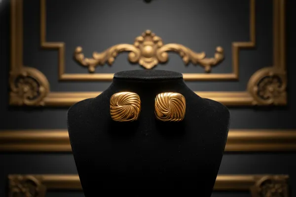Golden_Elegant_Swirl_Stud_Earrings_For_Women