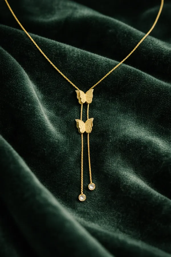 Gold_Plated_Butterfly_Lariat_Necklace_With_Crystal_Drops_For_Women