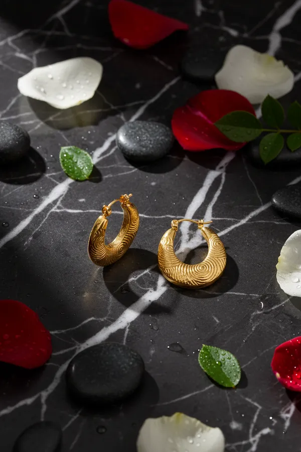 Golden_Textured_Hoop_Earrings_With_Circular_Engraved_Design_For_Women