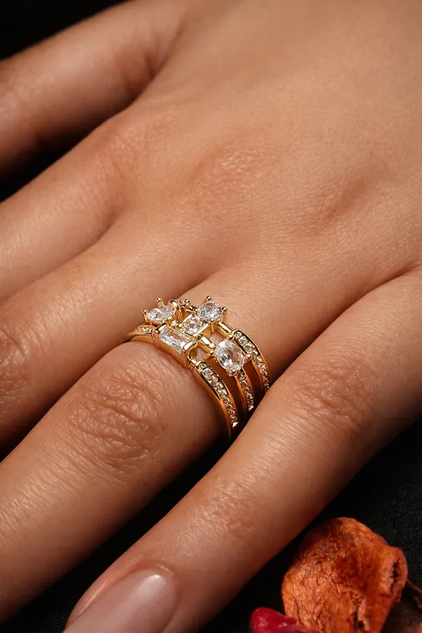 Golden_Elegant_Gold_Plated_Stackable_Ring_Set_With_Crystal_Accents_For_Women