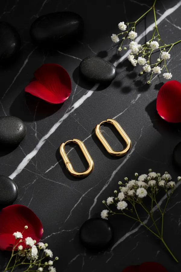 Golden_Rectangular_Hoop_Earrings_For_Women