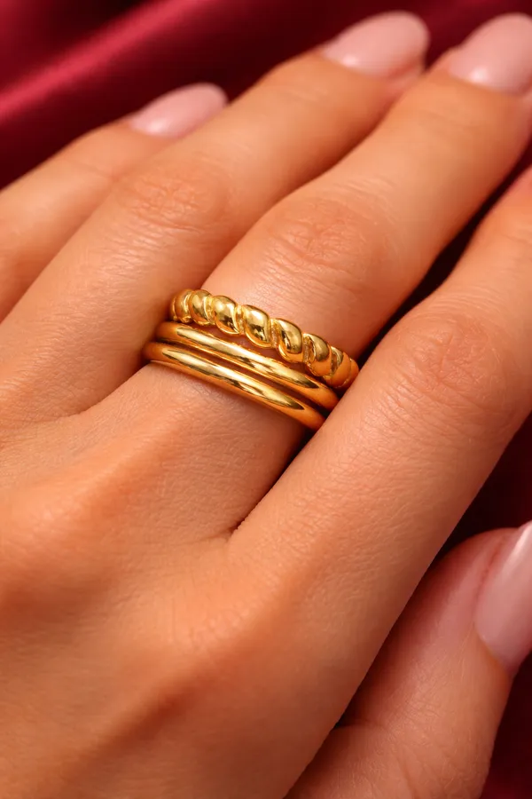 Golden_Braided_Triple_Band_Stackable_Ring_Set_For_Women