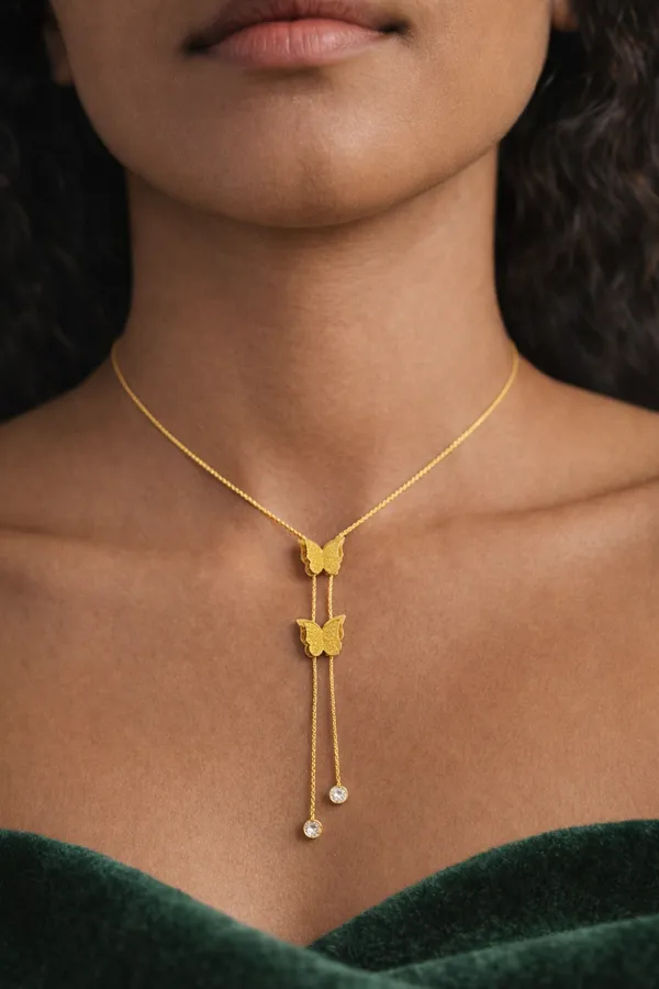Gold_Plated_Butterfly_Lariat_Necklace_With_Crystal_Drops_For_Women
