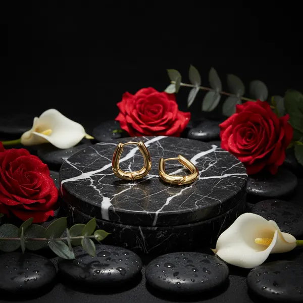 Gold_Plated_Horseshoe_Hoop_Earrings_For_Women