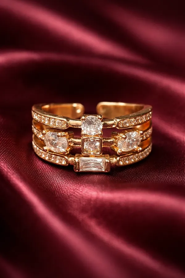 Golden_Elegant_Gold_Plated_Stackable_Ring_Set_With_Crystal_Accents_For_Women
