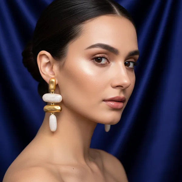 Off_White_Gold_And_Resin_Statement_Drop_Earrings_For_Women