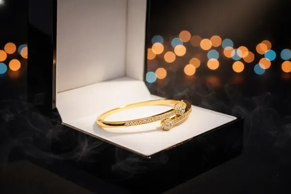 Gold_Plated_Crystal_Studded_Open_Cuff_Bracelet_With_Spherical_Ends_For_Women