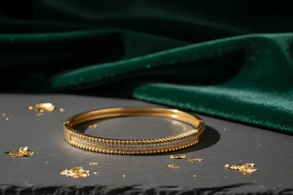 Gold_Plated_Crystal_Studded_Bangle_Bracelet_For_Women