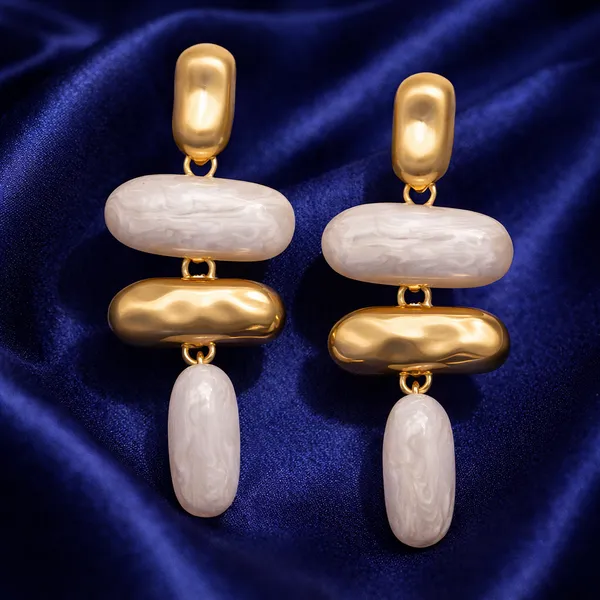 Off_White_Gold_And_Resin_Statement_Drop_Earrings_For_Women
