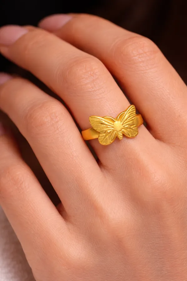 Gold_Plated_Butterfly_Ring_For_Women