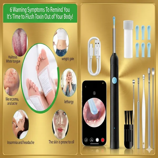 Turtlee_SmartCare_Combo_–_Ear_Wax_Cleaner_(HD_Camera)_+_Detox_Foot_Patches_(2_Pack)