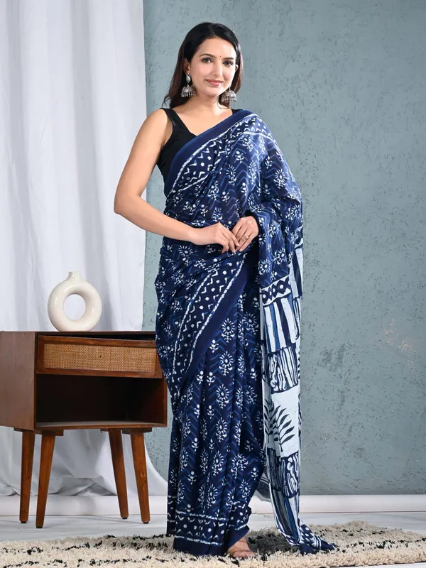 Navy_Blue_Hand_Block_Printed_Cotton_Saree_–_Traditional_Indian_Soft_Cotton_Ethnic_Saree_for_Women