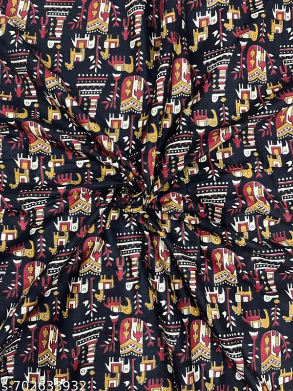 Brown_Black_Cotton_Unstitched_suit_cloths_For_Women