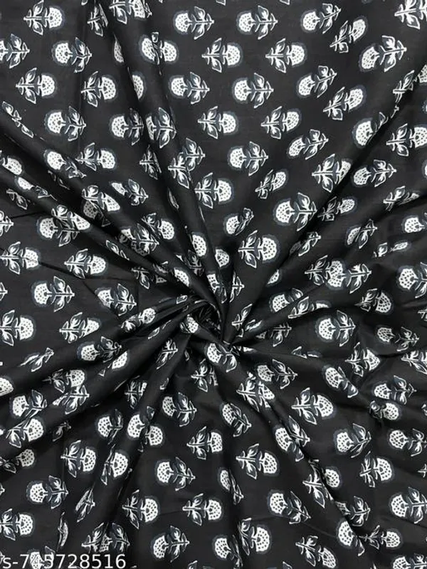 Black_Cotton_Unstitched_suit_cloths_For_Women