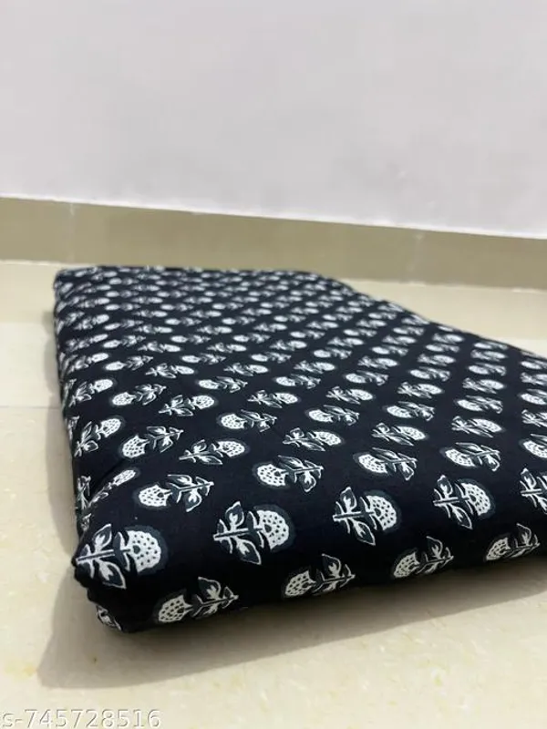 Black_Cotton_Unstitched_suit_cloths_For_Women