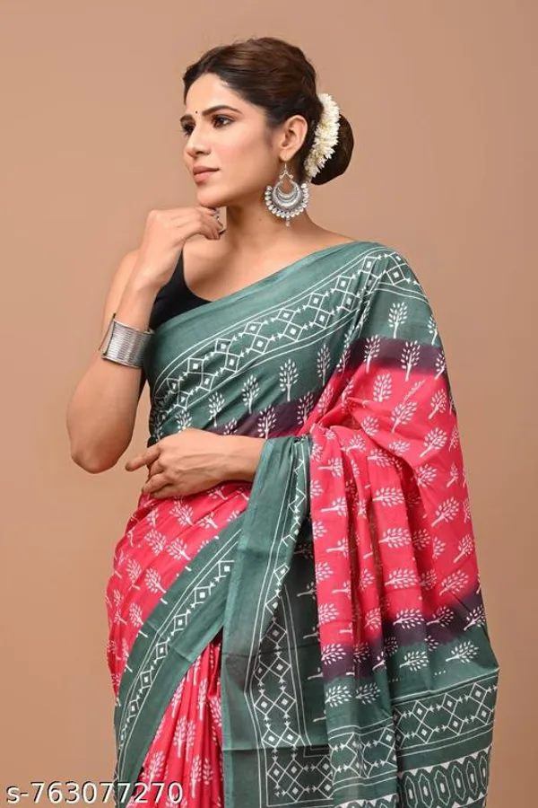 Multicolor_Cotton_saree_For_Women