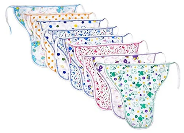 Multicolor_Cotton_Diapering_&_Essentials_For_Unisex_Baby_Pack_Of_8