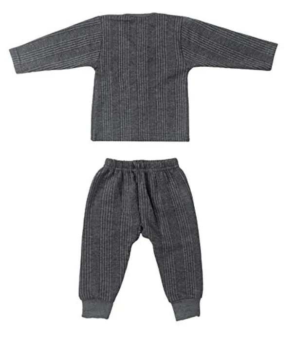 Grey_And_Dark_Grey_Cotton_Pyjama_Set_For_Unisex_Baby_Pack_Of_2