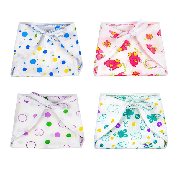 Multicolor_Cotton_Clothing_Set_For_Unisex_Baby_Pack_Of_4