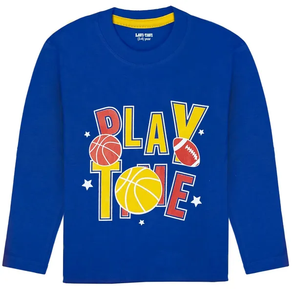 Multicolor_Cotton_T-Shirt_For_Unisex_Kids_Pack_Of_5
