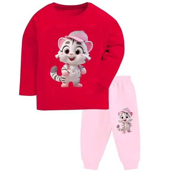 Multicolor_Cotton_Pyjama_Set_For_Unisex_Baby_Pack_Of_3