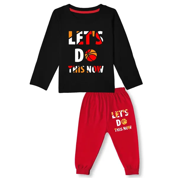 Black_And_Red_Cotton_Pyjama_Set_For_Boys_Pack_Of_2
