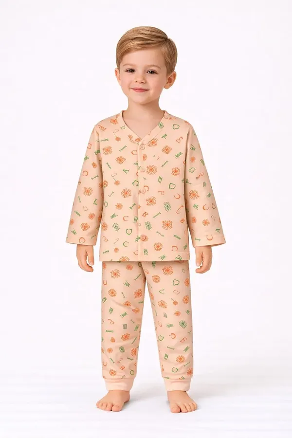 Multicolor_Cotton_Pyjama_Set_For_Unisex_Baby_Pack_Of_3