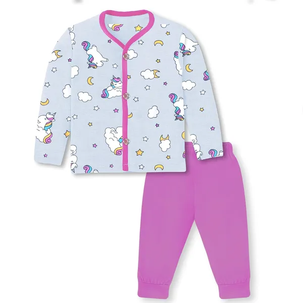 Multicolor_Cotton_Pyjama_Set_For_Unisex_Baby_Pack_Of_2
