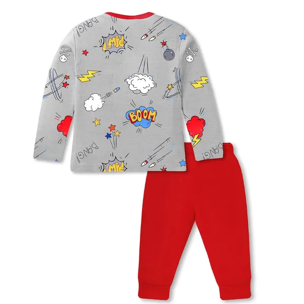 Multicolor_Cotton_Pyjama_Set_For_Unisex_Baby_Pack_Of_2