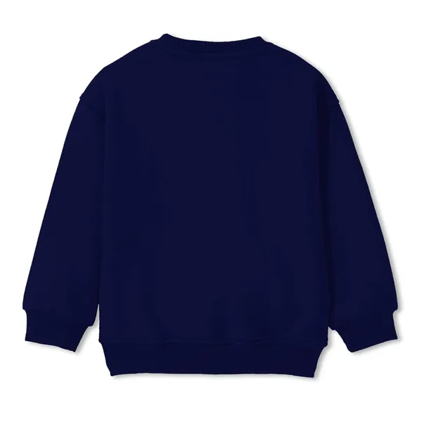 Navy_Blue_Cotton_Sweatshirt_For_Unisex_Kids