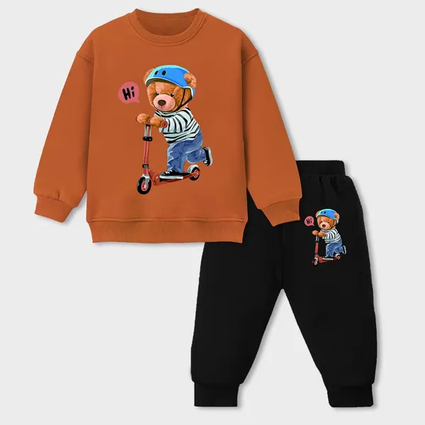 Multicolor_Cotton_Pyjama_Set_For_Unisex_Baby_Pack_Of_2