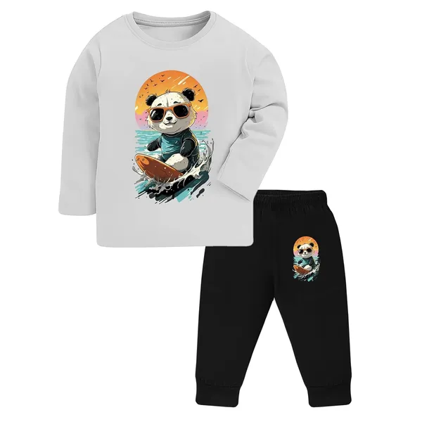 Multicolor_Cotton_Pyjama_Set_For_Unisex_Baby_Pack_Of_3