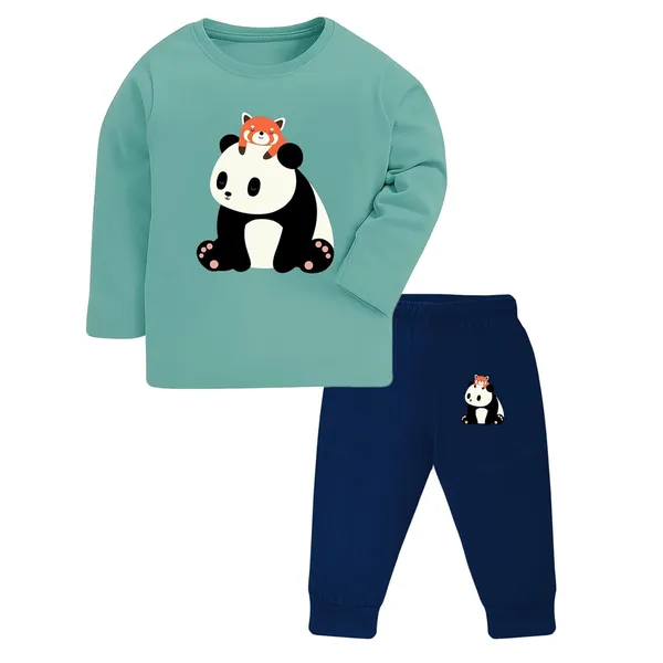 Multicolor_Cotton_Pyjama_Set_For_Unisex_Baby_Pack_Of_3