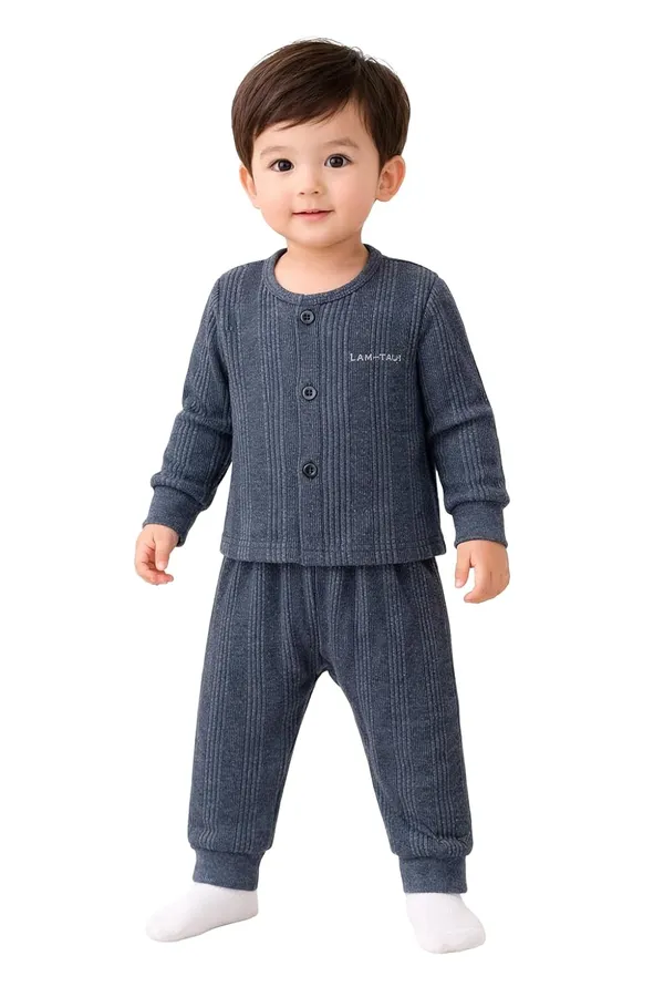 Grey_Cotton_Pyjama_Set_For_Unisex_Baby
