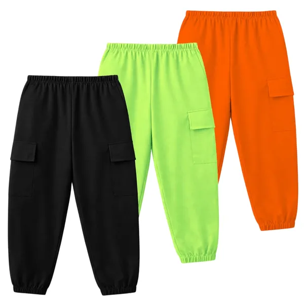 Multicolor_Cotton_Pants_For_Girls_Pack_Of_3
