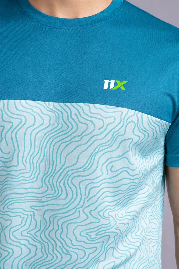 Blue_Polyester_And_Lycra_T_Shirt_For_Men