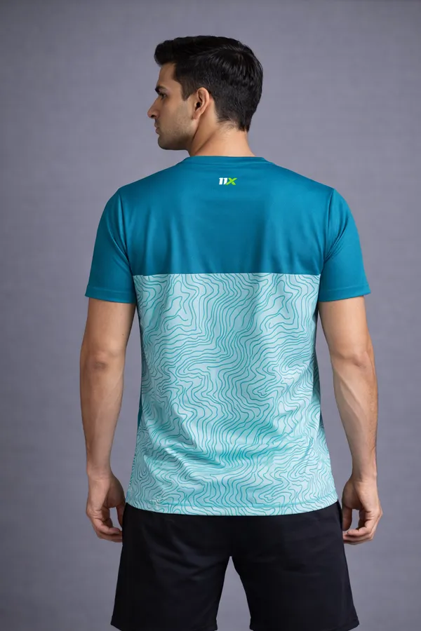 Blue_Polyester_And_Lycra_T_Shirt_For_Men